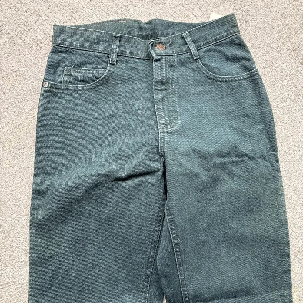 Deadstock Vintage Denim Lee Junior 300 Relaxed Fit Tapered Leg 7 Overdyed Jeans